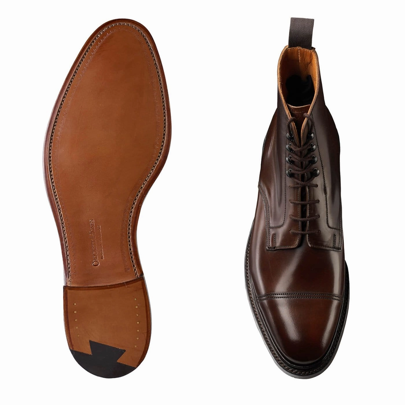 Thermoregulating Insole Harlech Dark Brown Cordovan