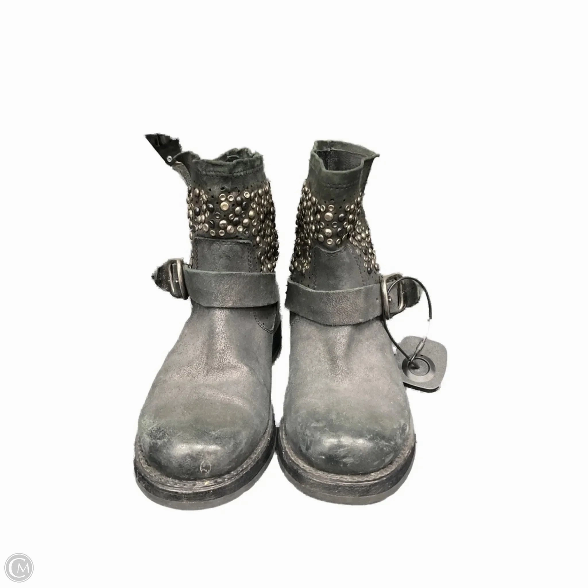 Boots Designer By Frye In Grey, Size: 6 Show Stage