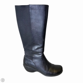 Boots Knee Flats By Hush Puppies In Black, Size: 8 Wear resistant Nylon Material