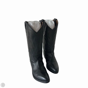 Boots Designer By Frye In Black, Size: 8.5 Soft Land Road grip