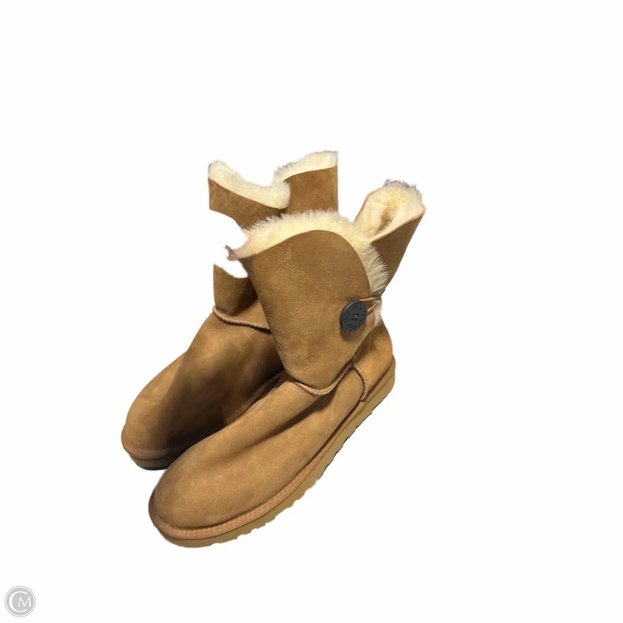 Boots Designer By Ugg In Brown, Size: 11 Comfort Platform