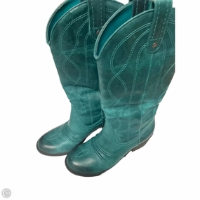 Ergonomic Design Comfort Oriented Boots Western By Gianni Bini In Blue, Size: 6.5