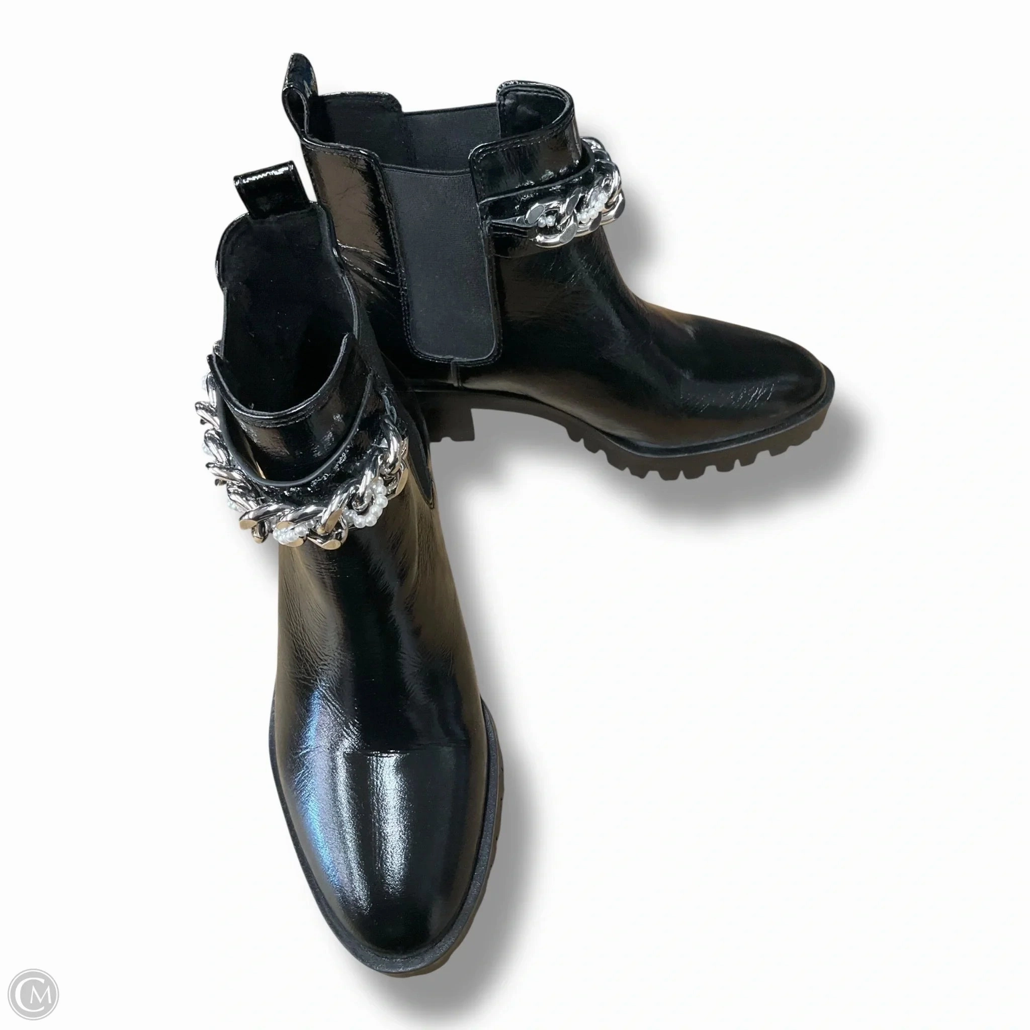 Family Time Boots Designer By Karl Lagerfeld In Black, Size: 7.5