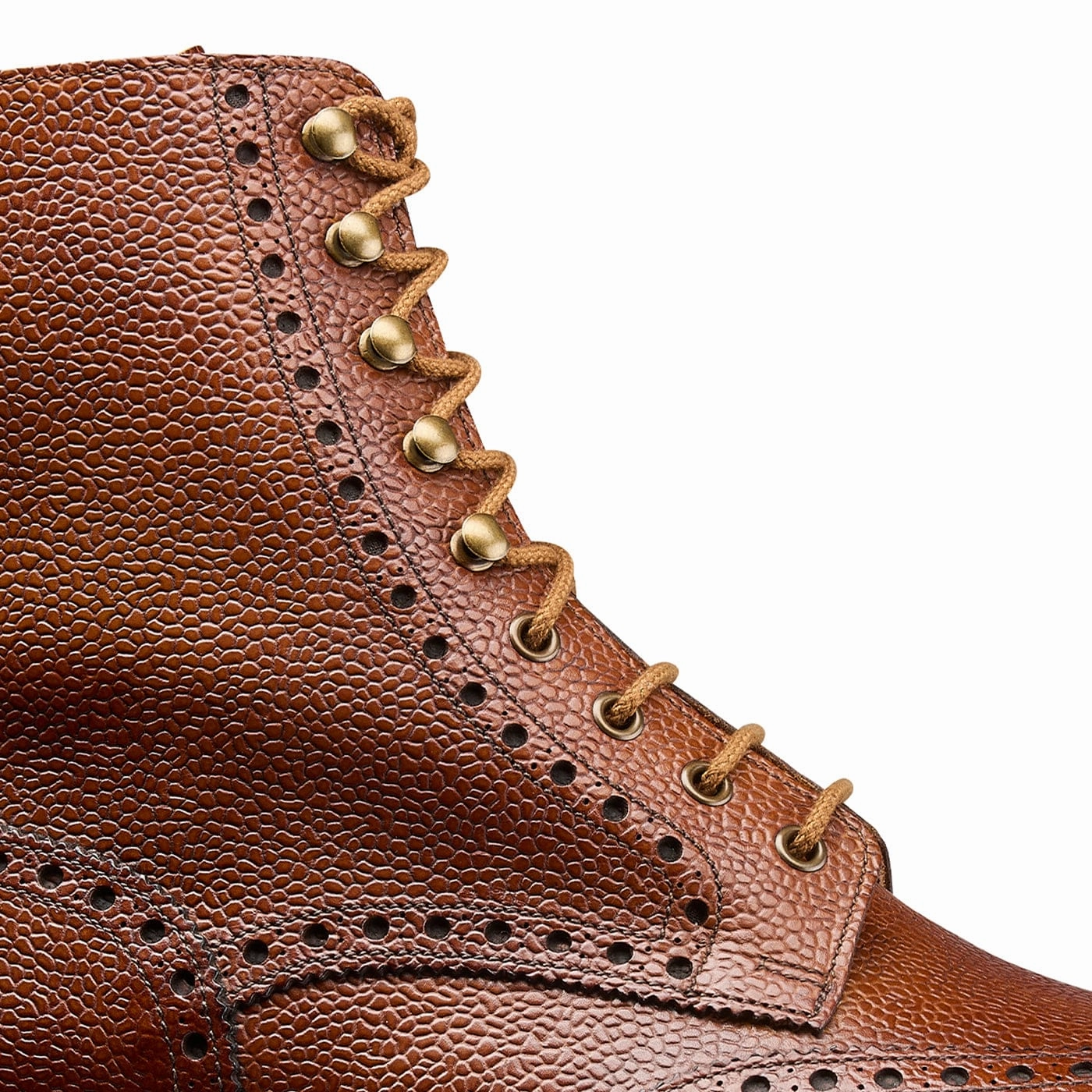 Work Wear Protective Finish Outdoor Trek Islay Tan Scotch Grain