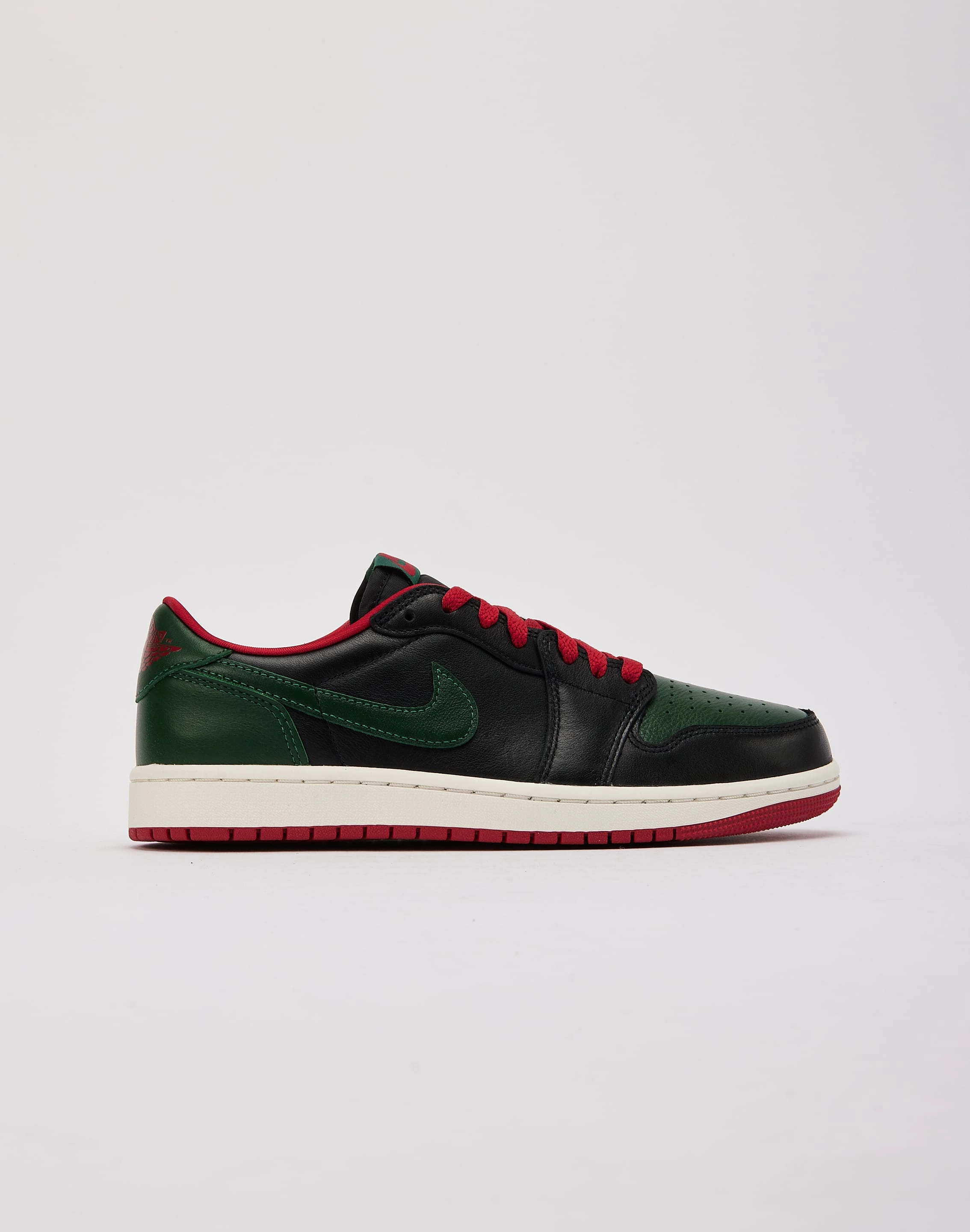 Jordan Air Jordan 1 Retro Low OG 'Black and Gorge Green' Gym Quick