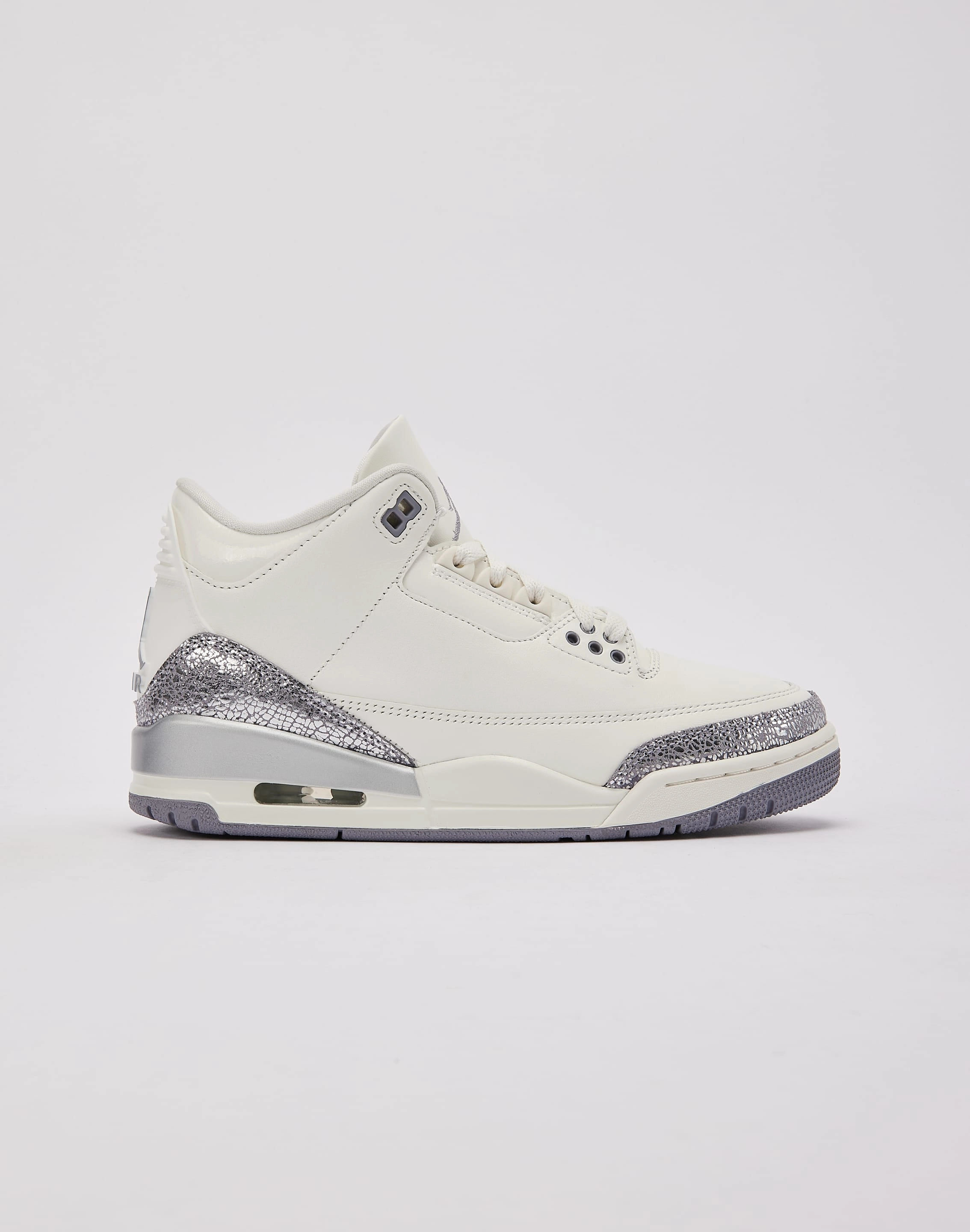 Jordan Air Jordan 3 Retro 'Sail Cement Grey' Ergonomic Footbed Shape