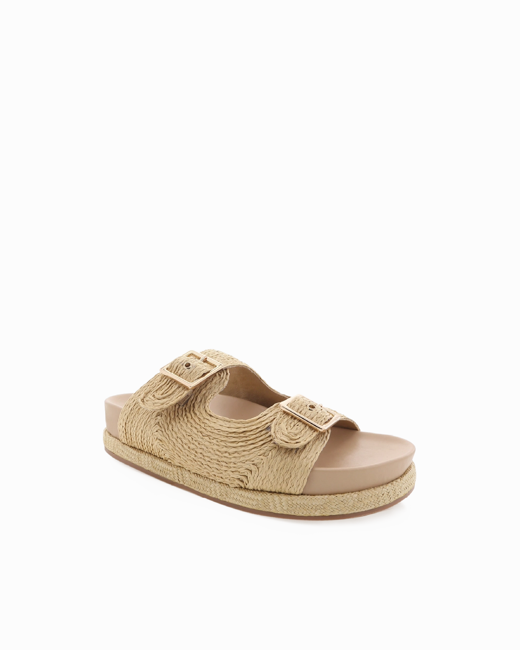 JULIET - NATURAL RAFFIA Stretchable Upper Everyday Comfort