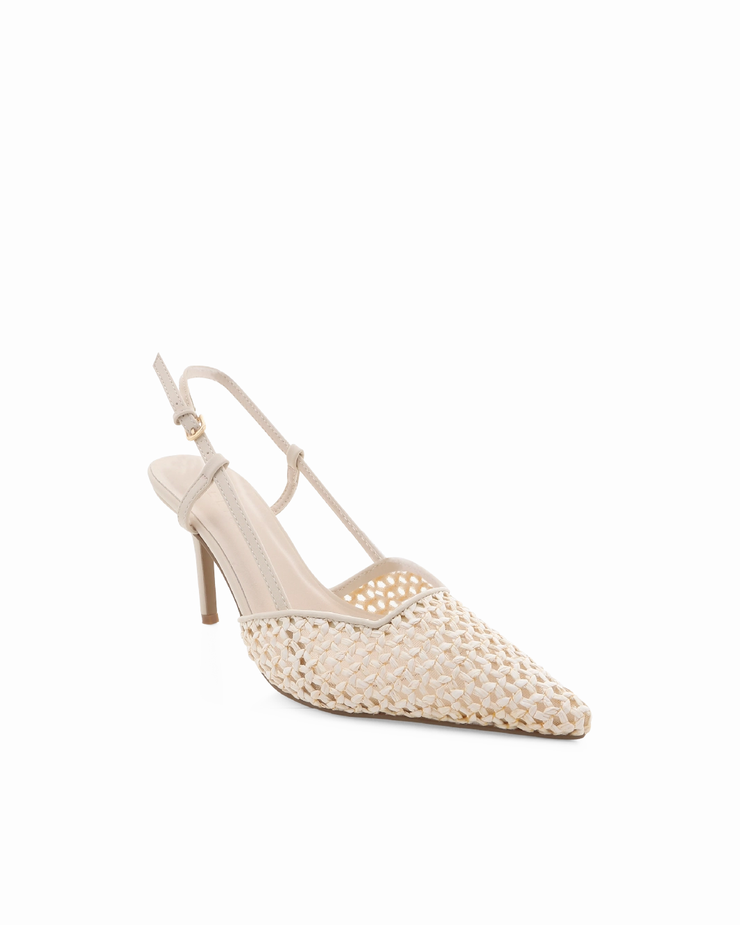 Casual Heels Red Carpet KAMERON - CREAM RAFFIA