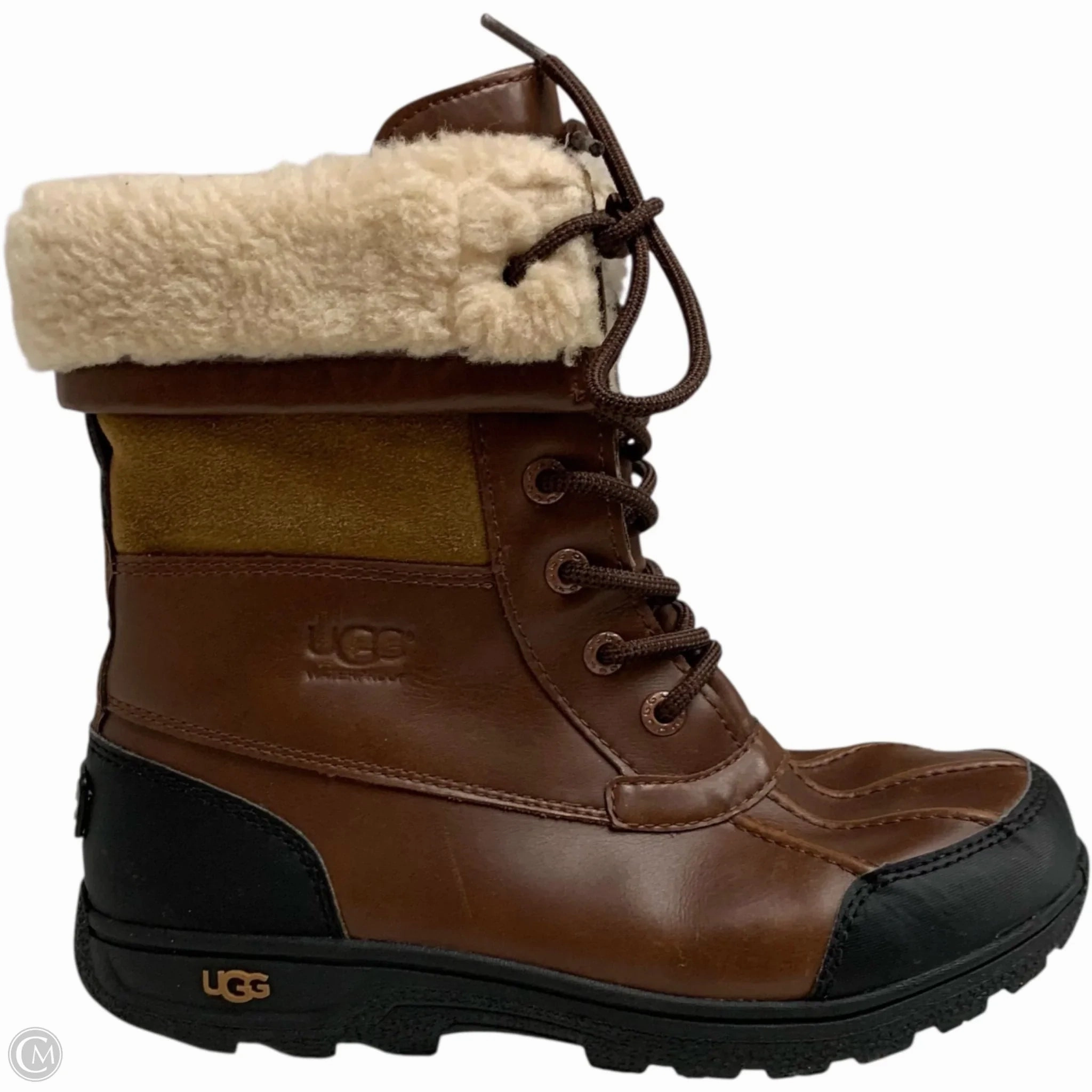Boots Designer By Ugg In Brown, Size: 5 Summer Heat Reinforced Heel Stabilizer
