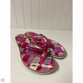 Sandals Designer By Coach In Pink, Size: 10 Flexible Fit Busy Professionals