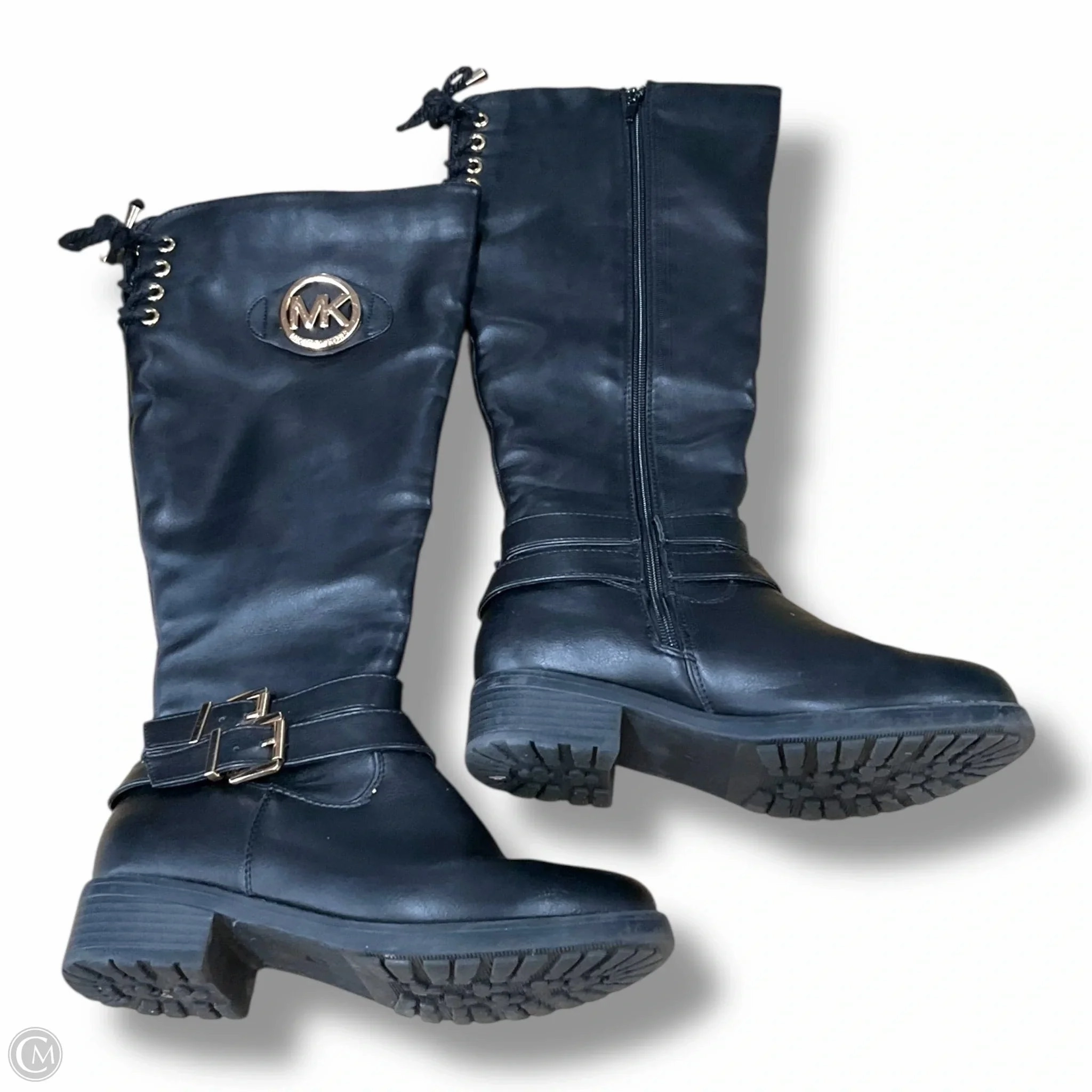 Boots Designer By Michael Kors In Black, Size: 7 Stability Shank