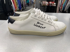 Shoes Luxury Designer By Yves Saint Laurent  Size: 9 Forest Path