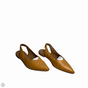 Breathable Daily Walk Tech Knit Shoes Designer By Frye In Yellow, Size: 10