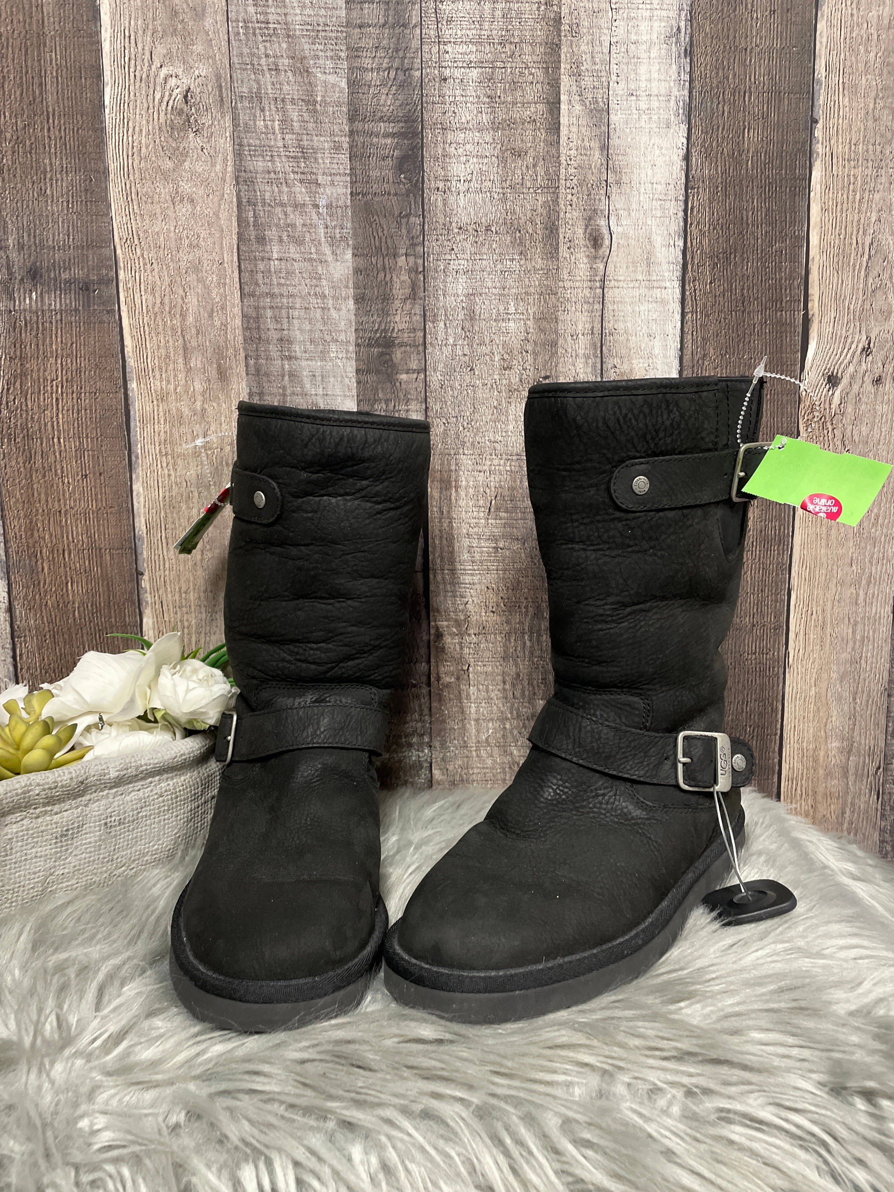 Boots Knee Flats By Ugg  Size: 6 Windproof Design Fashionable Design