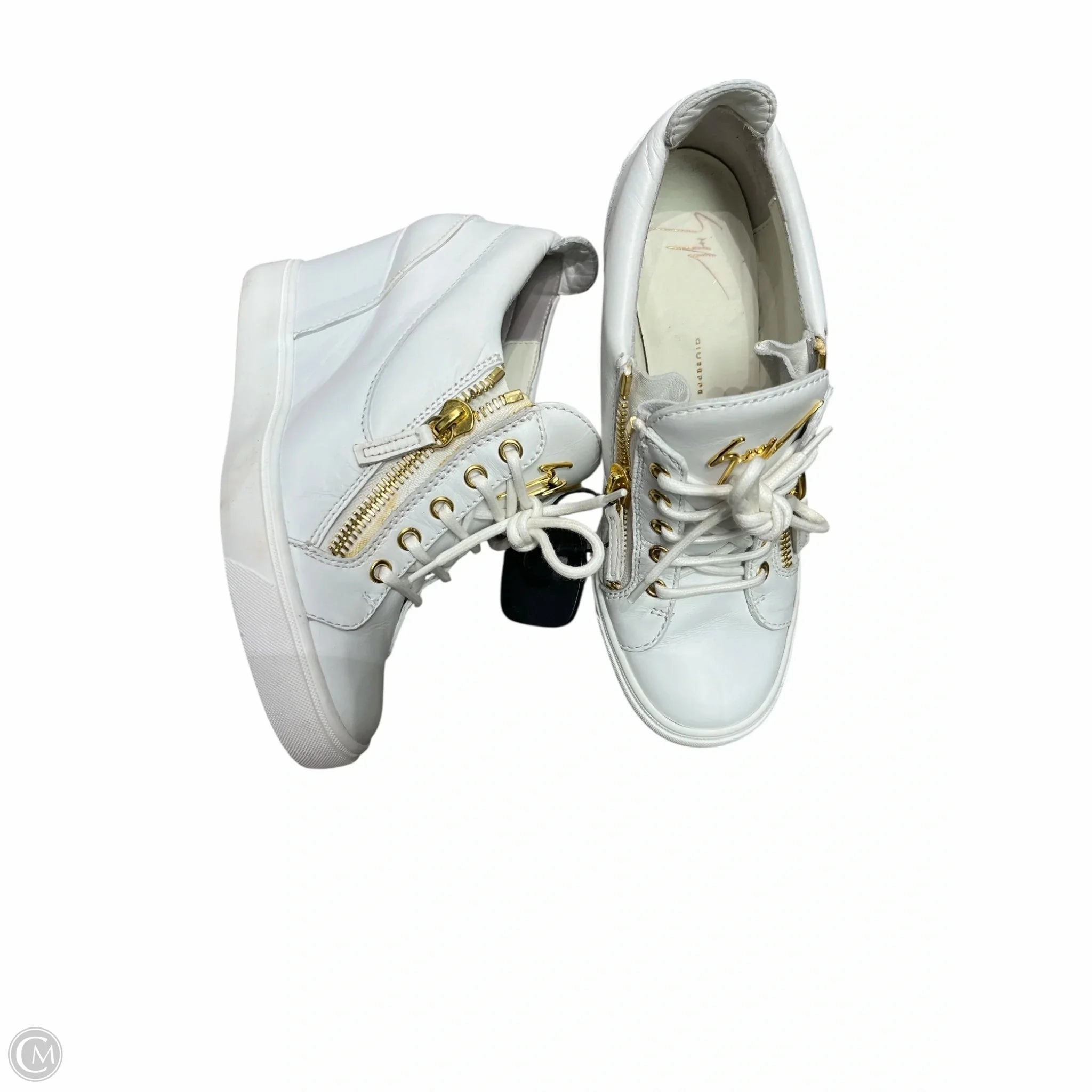 Shoes Designer By Giuseppe Zanotti In White, Size: 8 Action Ready Balance Core