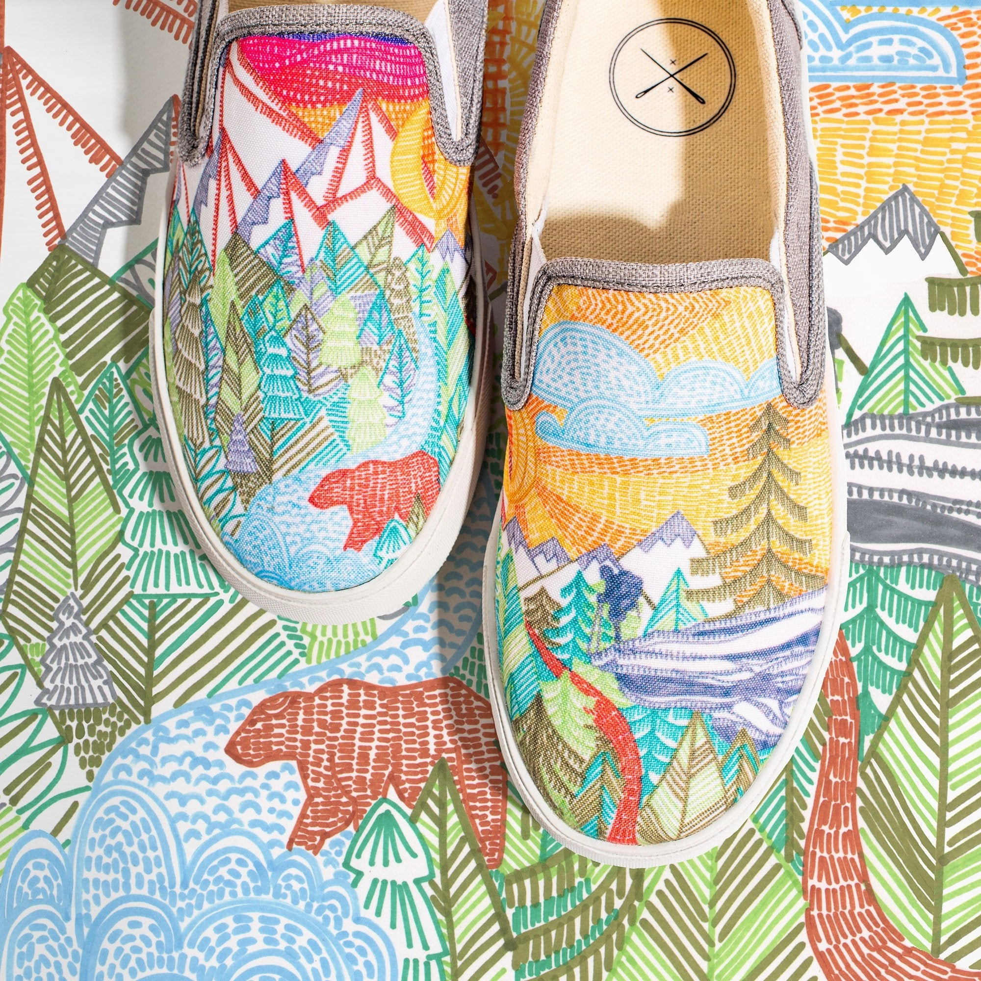 Hybrid Cushioning Sporty Vibe Trek Slip On