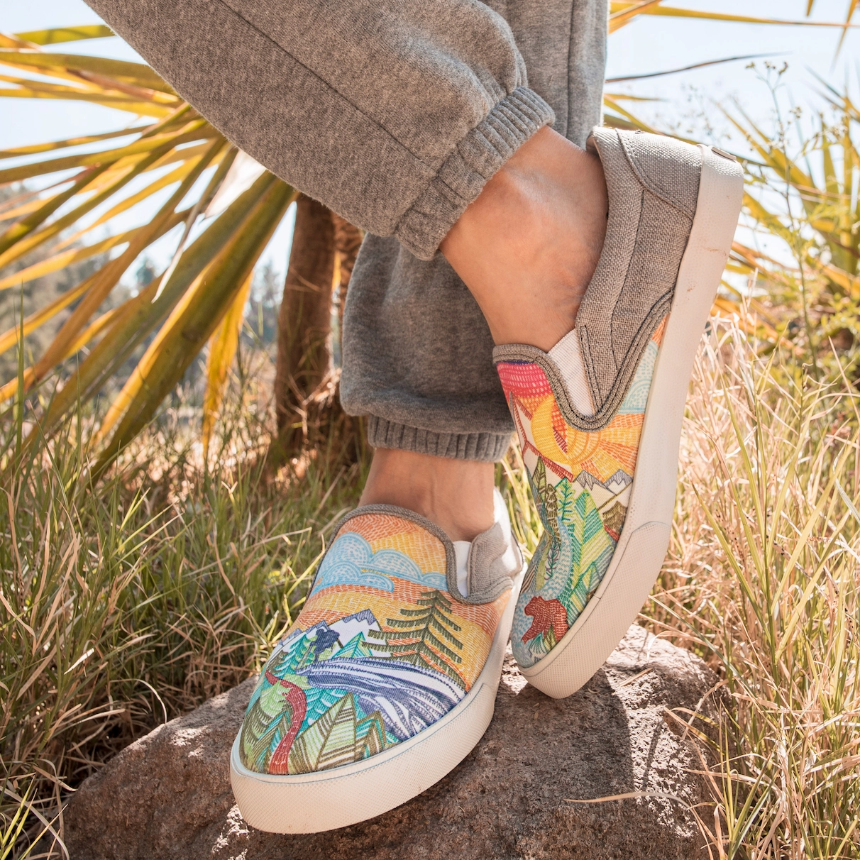 Articulated Flex Grooves Trek Slip On