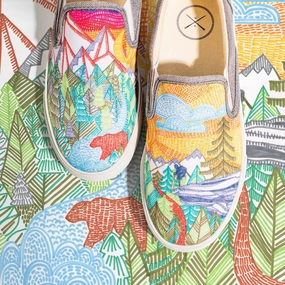 Hybrid Cushioning Sporty Vibe Trek Slip On