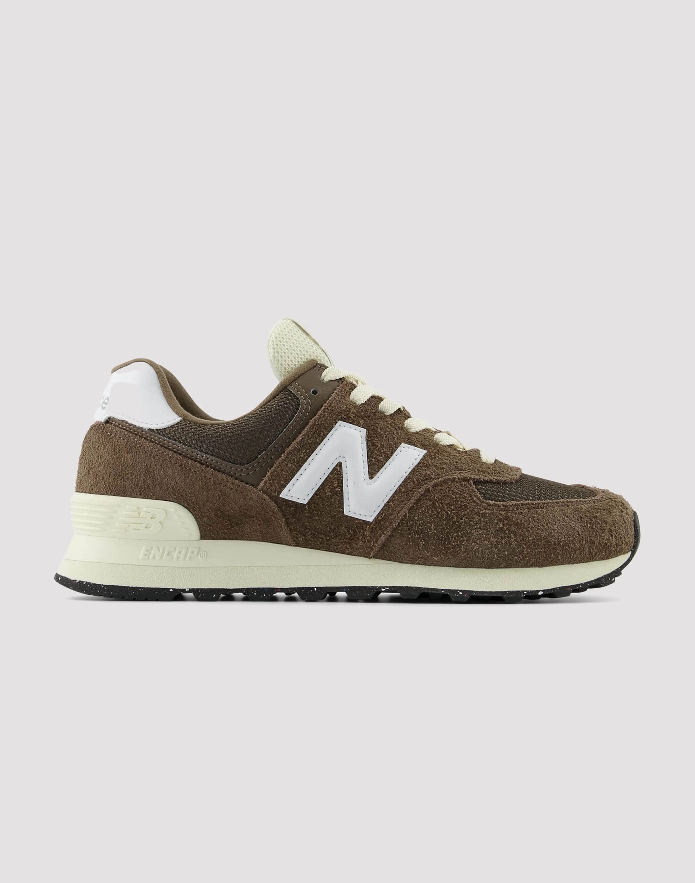 New Balance 574 Lightweight Outsole Design Dynamic Load Distribution