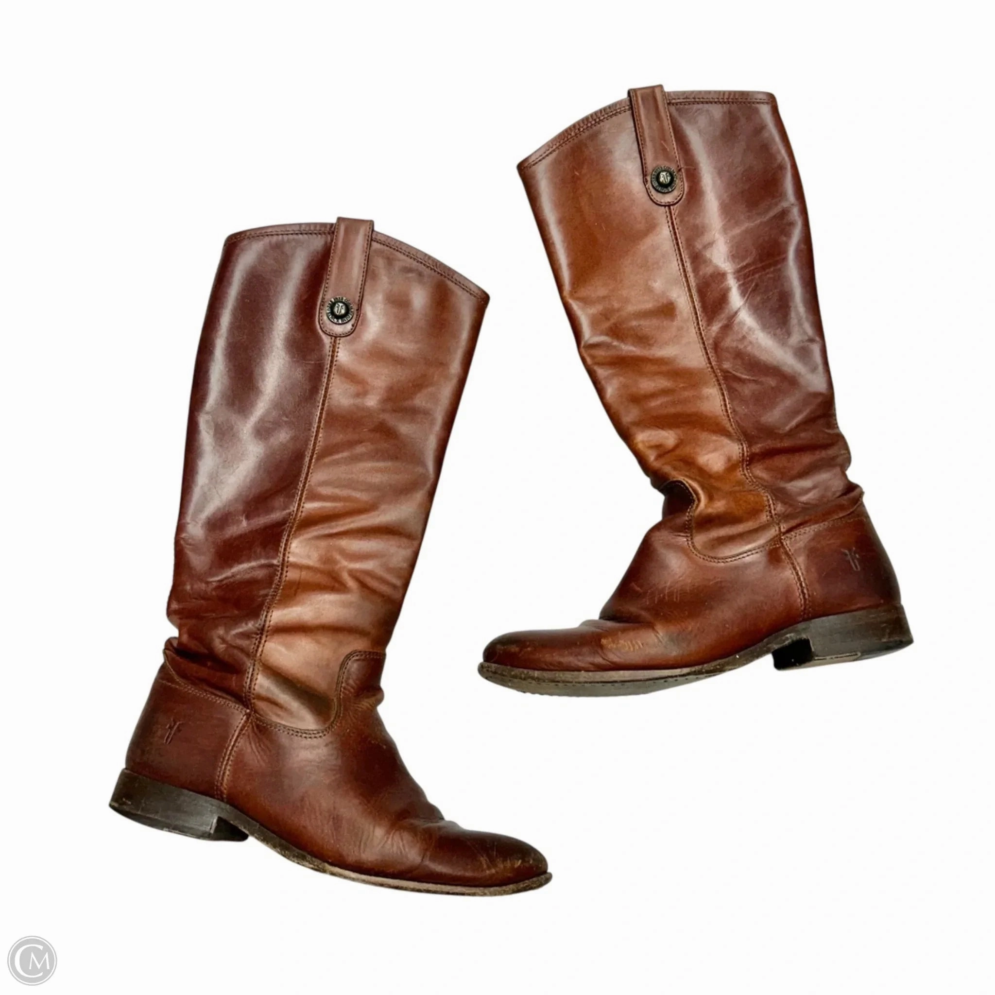 Agile Path Boots Designer By Frye In Brown, Size: 6.5