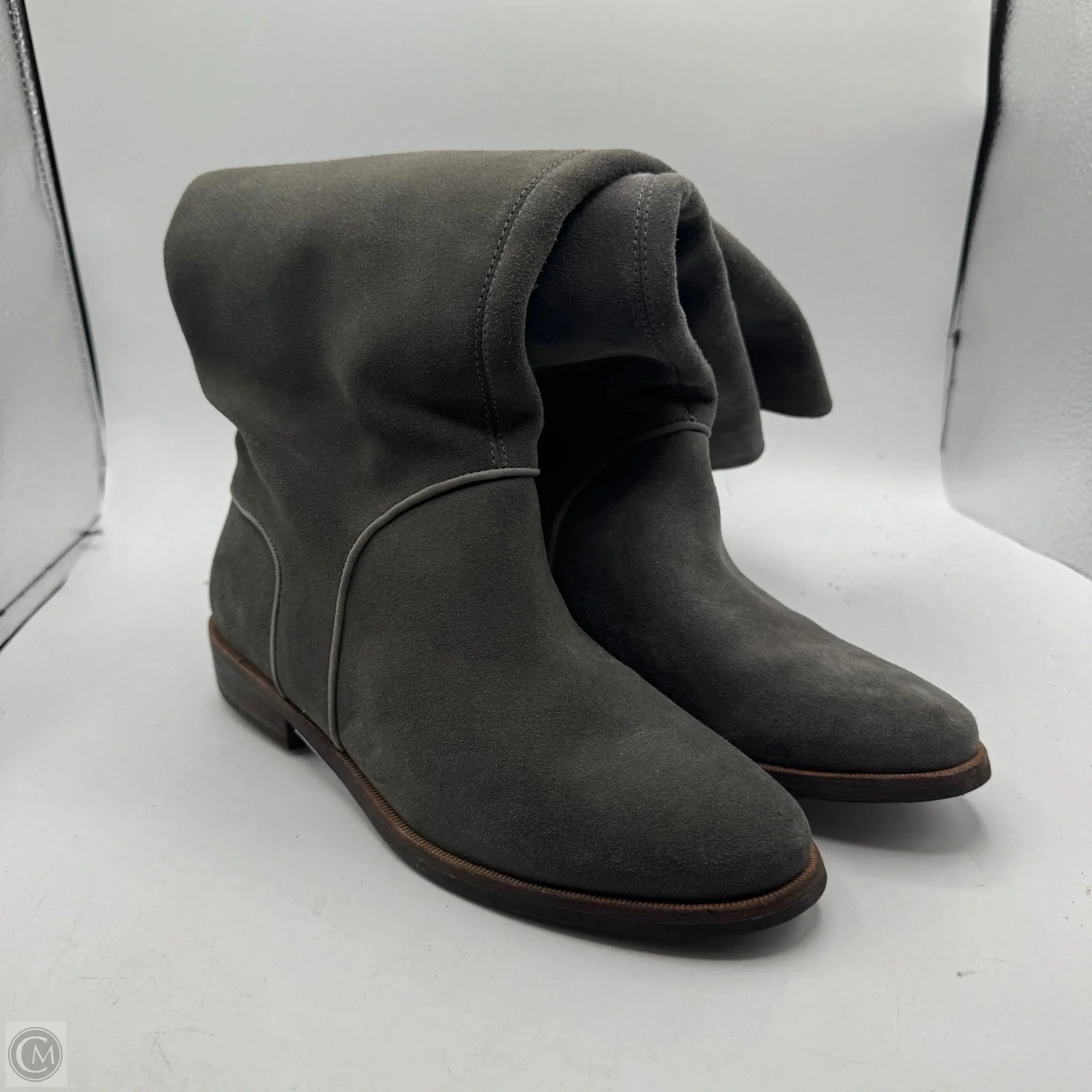 Shoes Designer By Ugg In Grey, Size: 9 Baby Soft Quiet Step