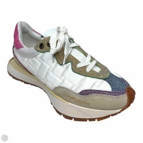 London Quilted Sneakers Shoes Designer By Kurt Geiger In Multi-colored, Size: 6.5 Care Ease