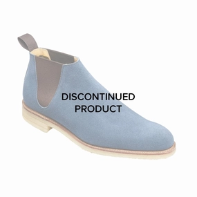 Tight Fit Cranleigh Mid-Blue Suede
