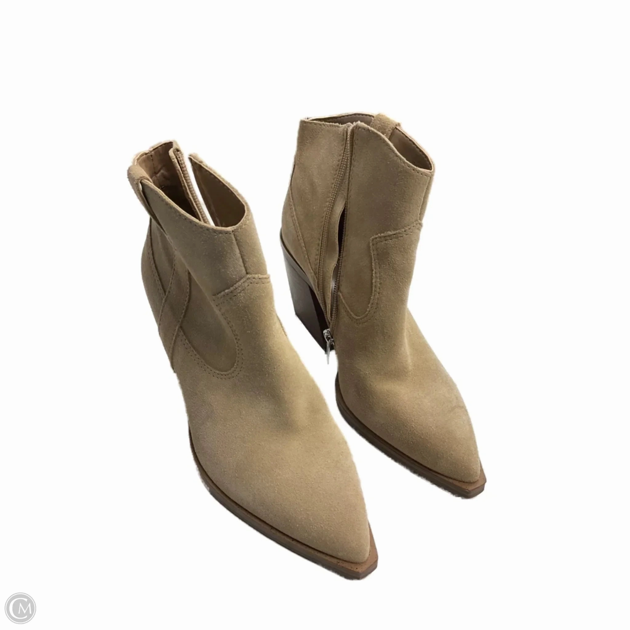 Wild Edge Frost Season Boots Western By Vince Camuto In Tan, Size: 7