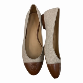 Shoes Designer By Michael Kors In Multi-colored, Size: 8.5 Stretch Fabric Work Commute Durable Fabric