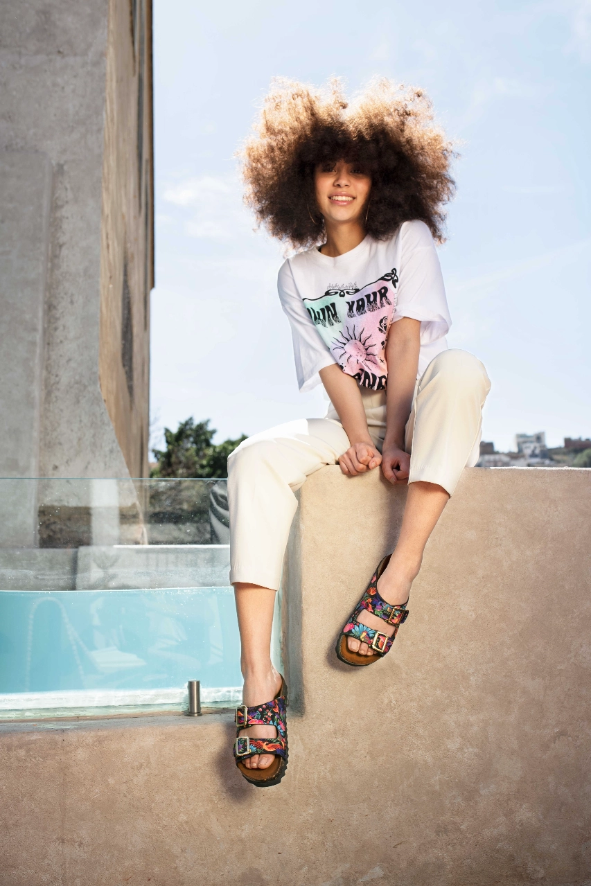 Cushioned Heel Pad Running Luzon Buckle Sandal