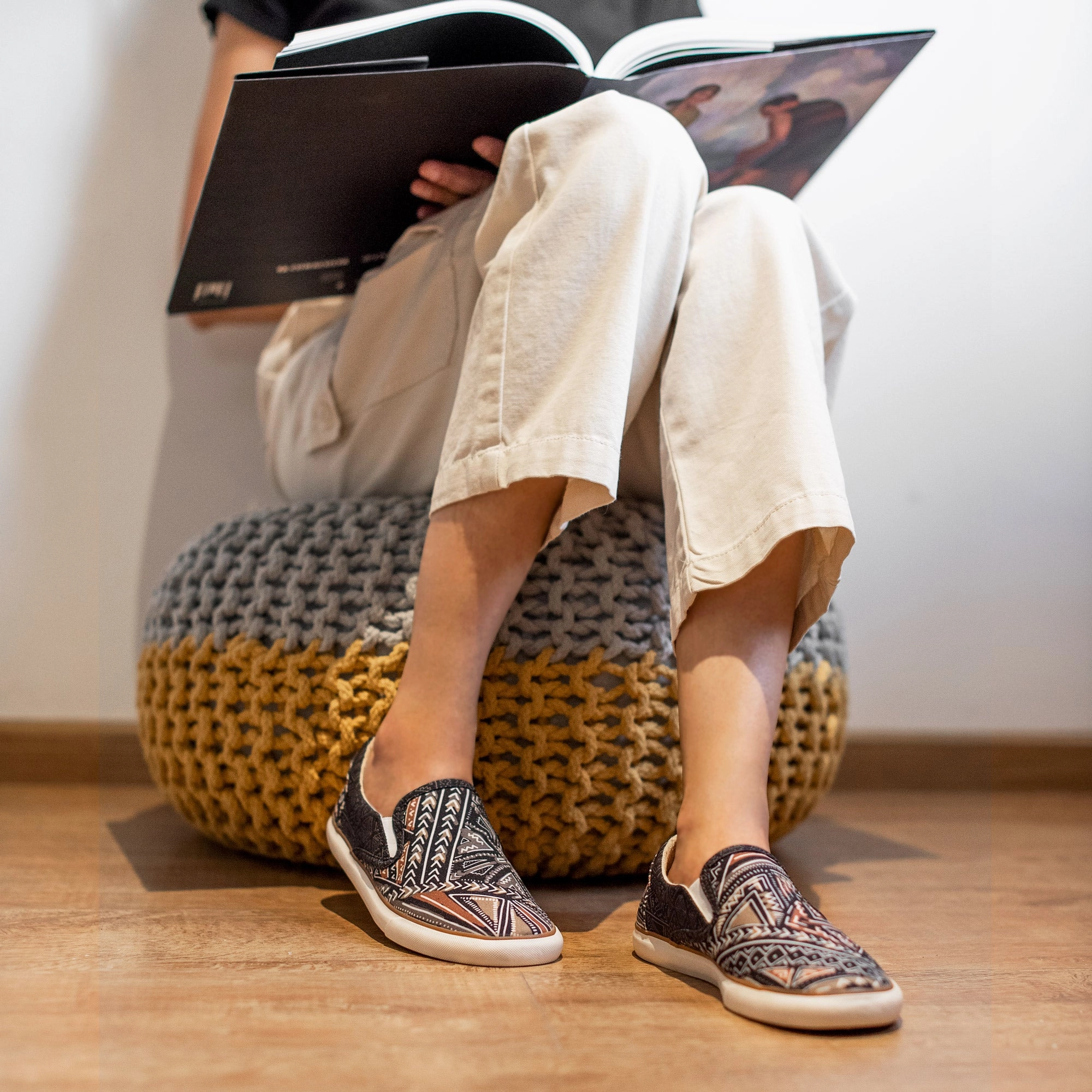 Mali Slip On Cozy Fit Walking Sneakers