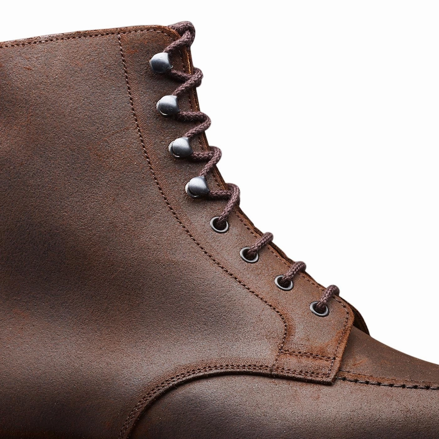 Sport Inspired Indiana Dark Brown Rough-Out Suede