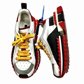 Shoes Luxury Designer By Dolce And Gabbana In Black & Red, Size: 9.5 Anti Odor Urban Stroll