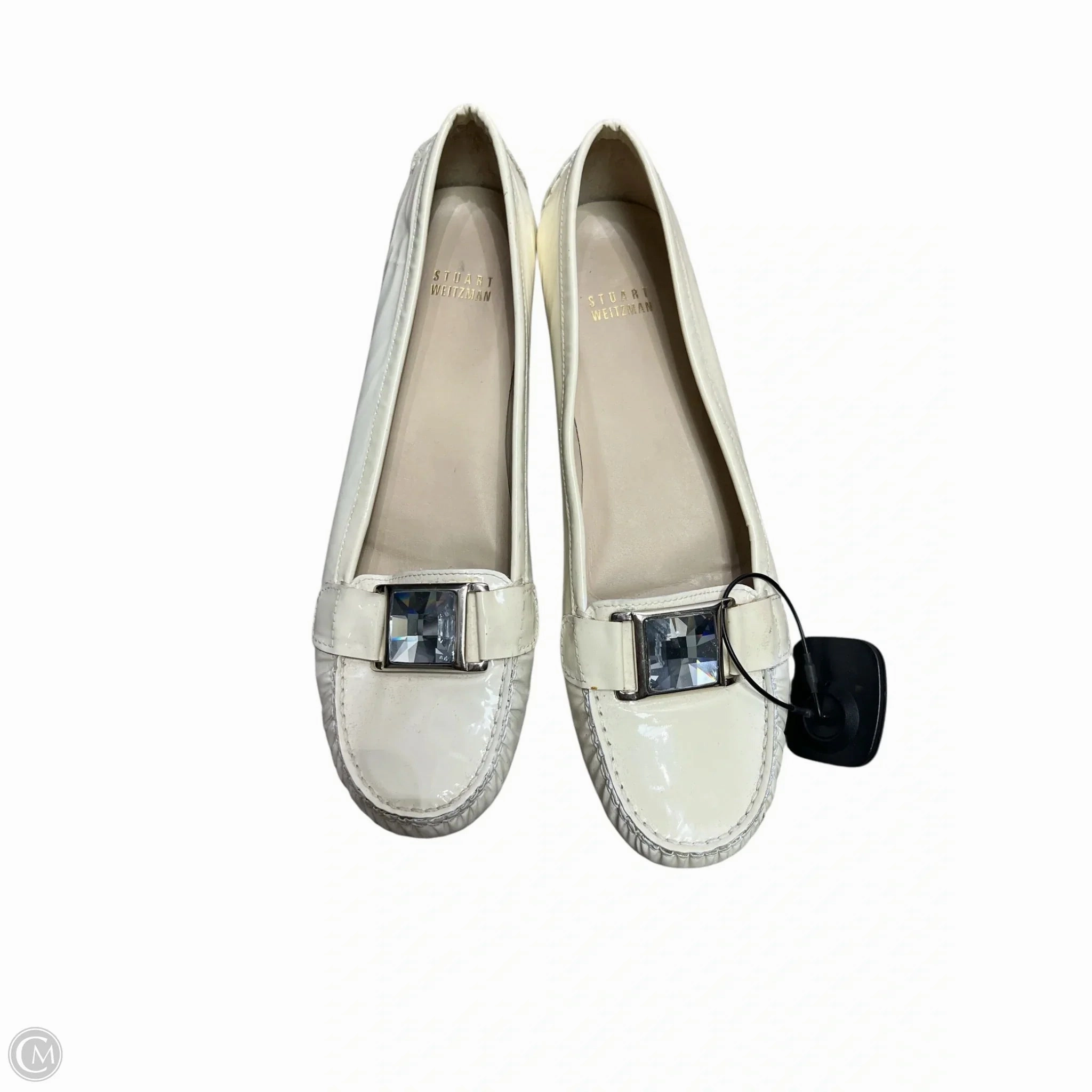 Sweat Resistant Frequent Travelers Shoes Designer By Stuart Weitzman In Cream, Size: 10