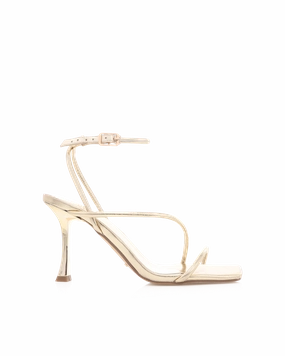 MICHAH - GOLD METALLIC Lace Up Stylish Vibe