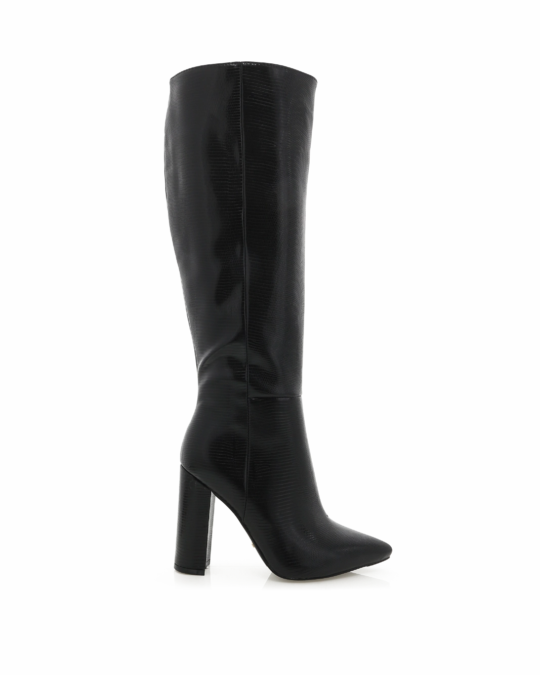 Fashion Comfort Leather Cool MILLA - BLACK SCALE