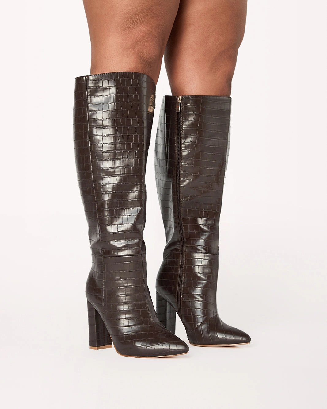 Ground Force Seamless Comfort Weather Resistant User MILLA CURVE - CHOCOLATE CROC