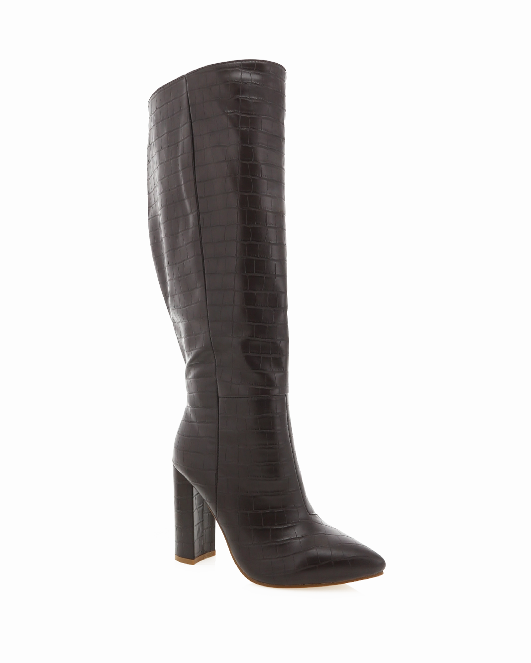 MILLA CURVE - CHOCOLATE CROC Rugged Protection Comfort Cushioning