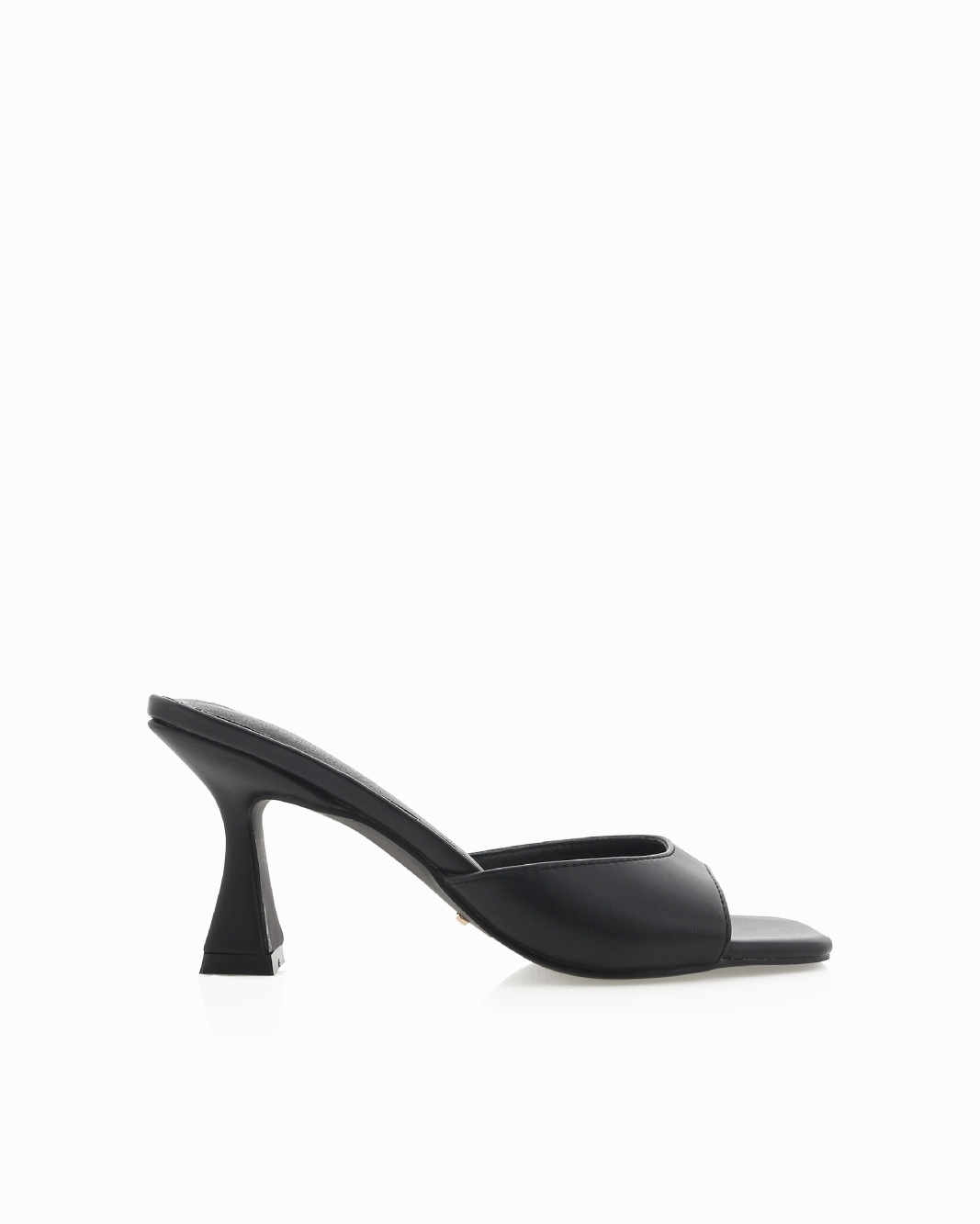 BINITA - BLACK Comfort Straps Comfort Heel