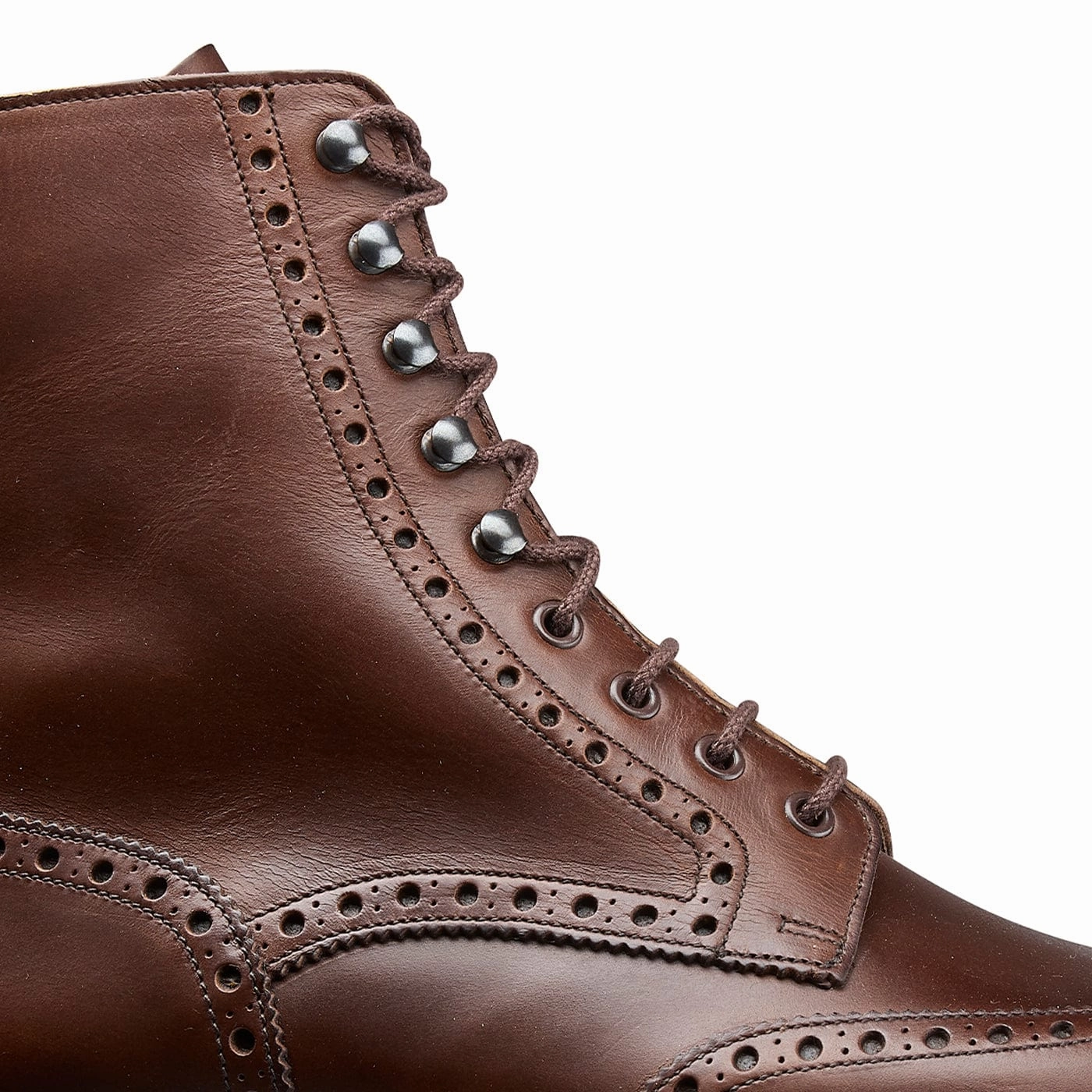 Mud Resistant All Day Wear Islay 2 Dark Brown Waterproof Sides