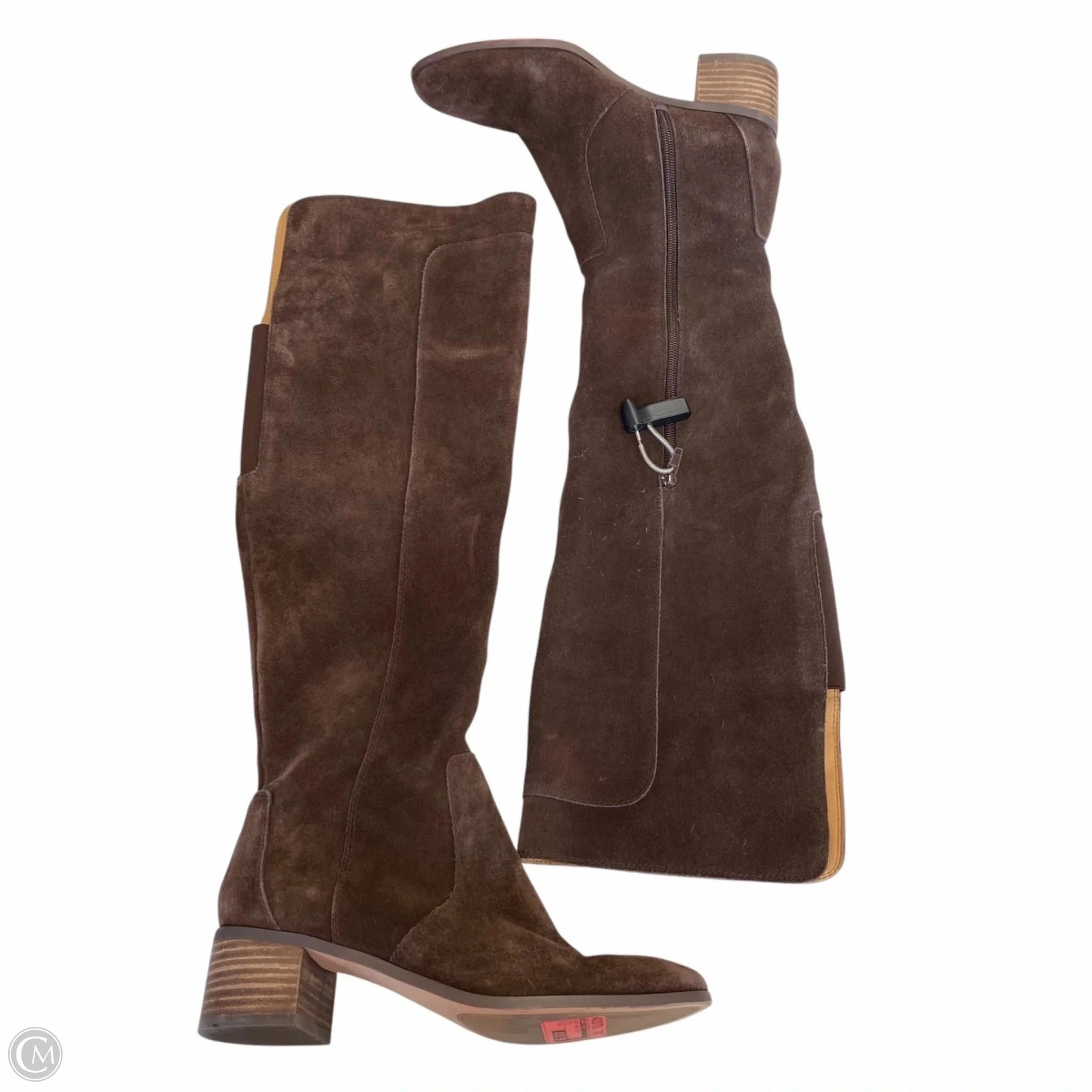 Boots Knee Flats By Corso Como In Brown, Size: 8 Ground Force