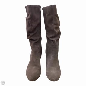 Hydraulic Impact Resistance Boots Knee Heels By Sonoma In Brown, Size: 8