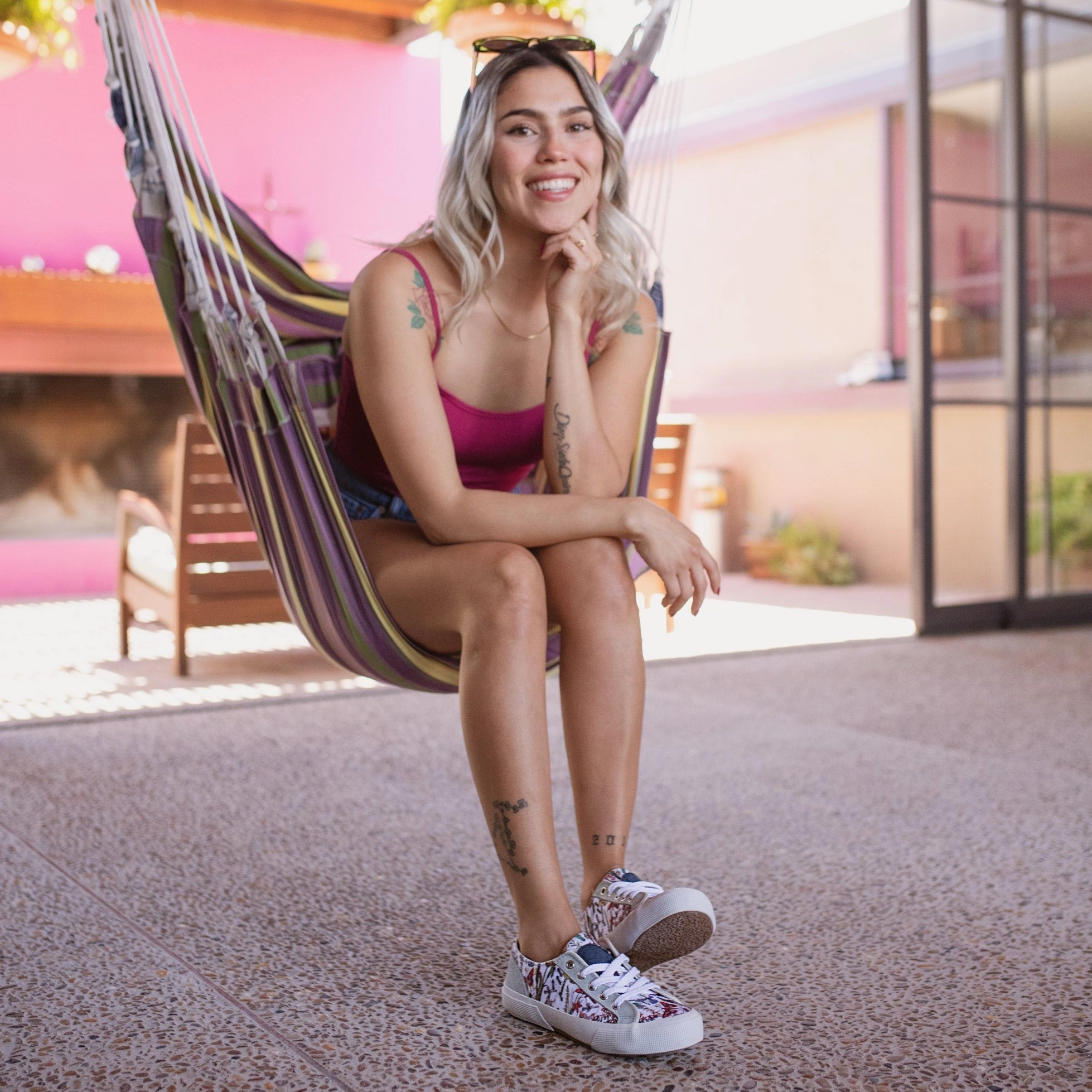 Monterey Lace Up Eco Friendly Build Elastic Straps