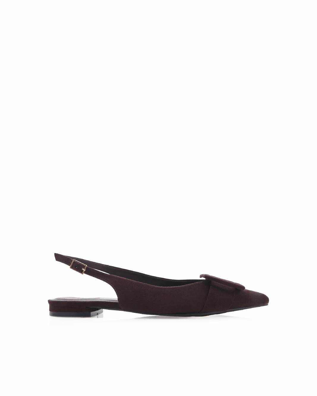 MORWENNA - DARK CACAO SUEDE Guest Side