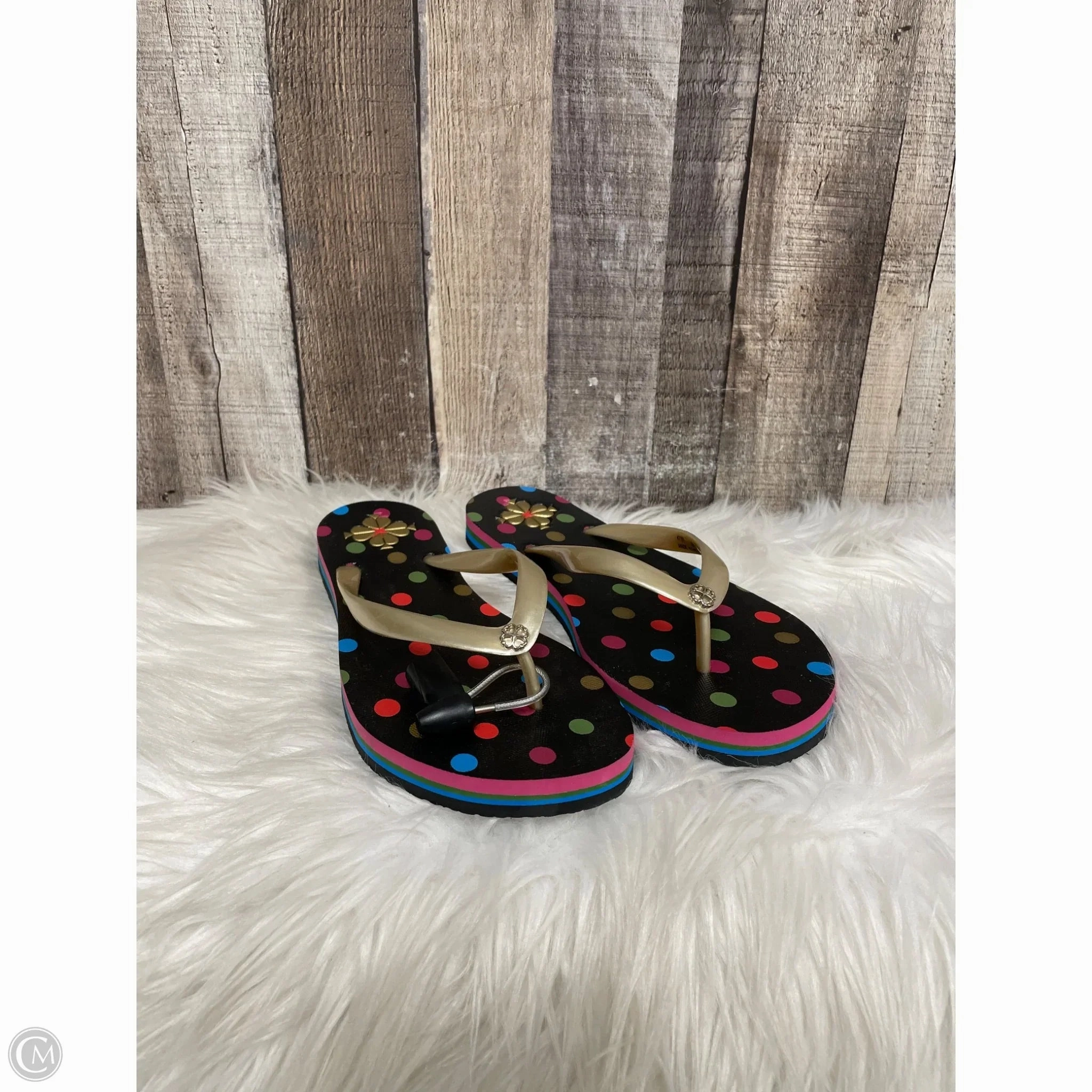 Sandals Designer By Kate Spade In Multi-colored, Size: 10 Game Edge Style Goal