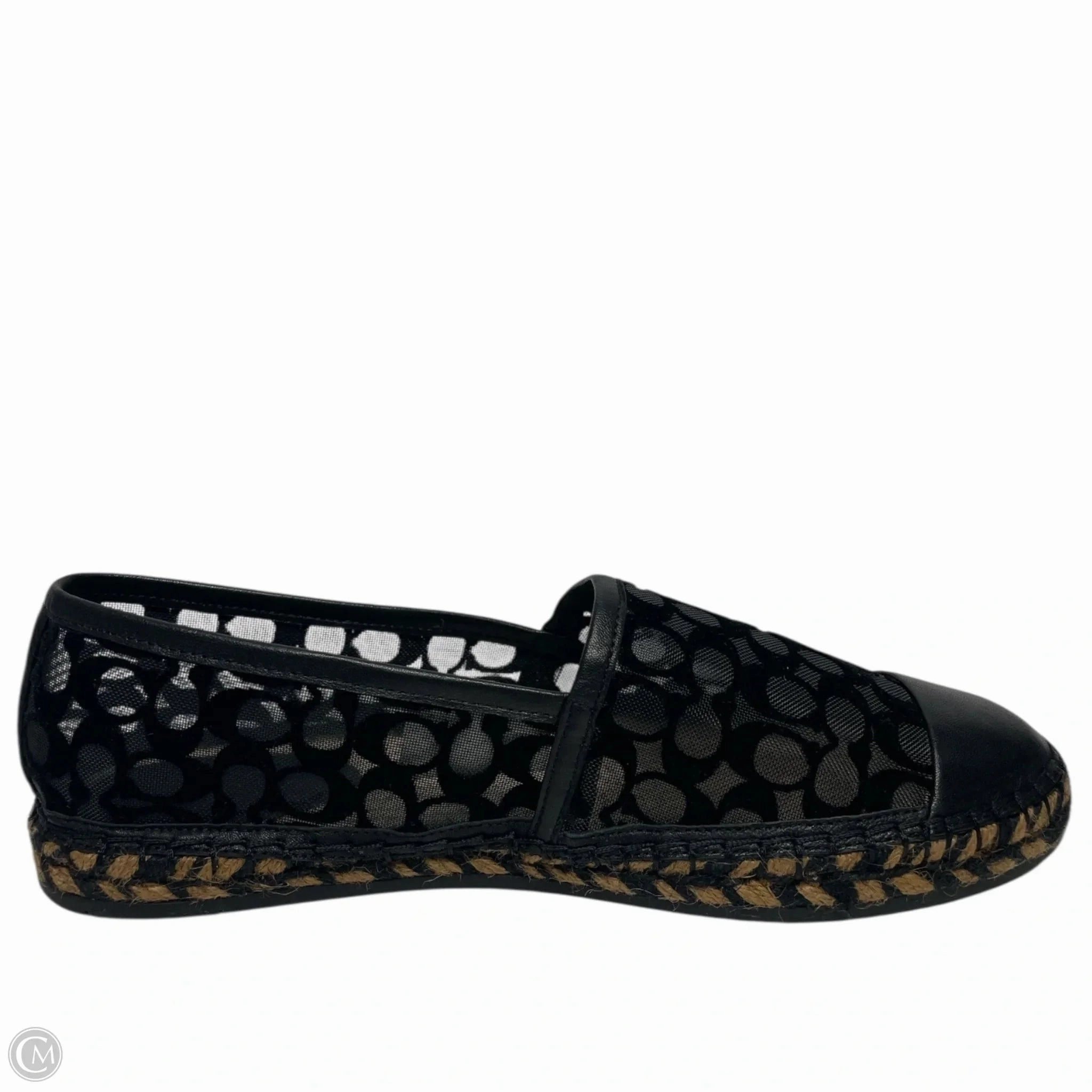 Wide fit Zen Step Shoes Designer By Coach In Black, Size: 9