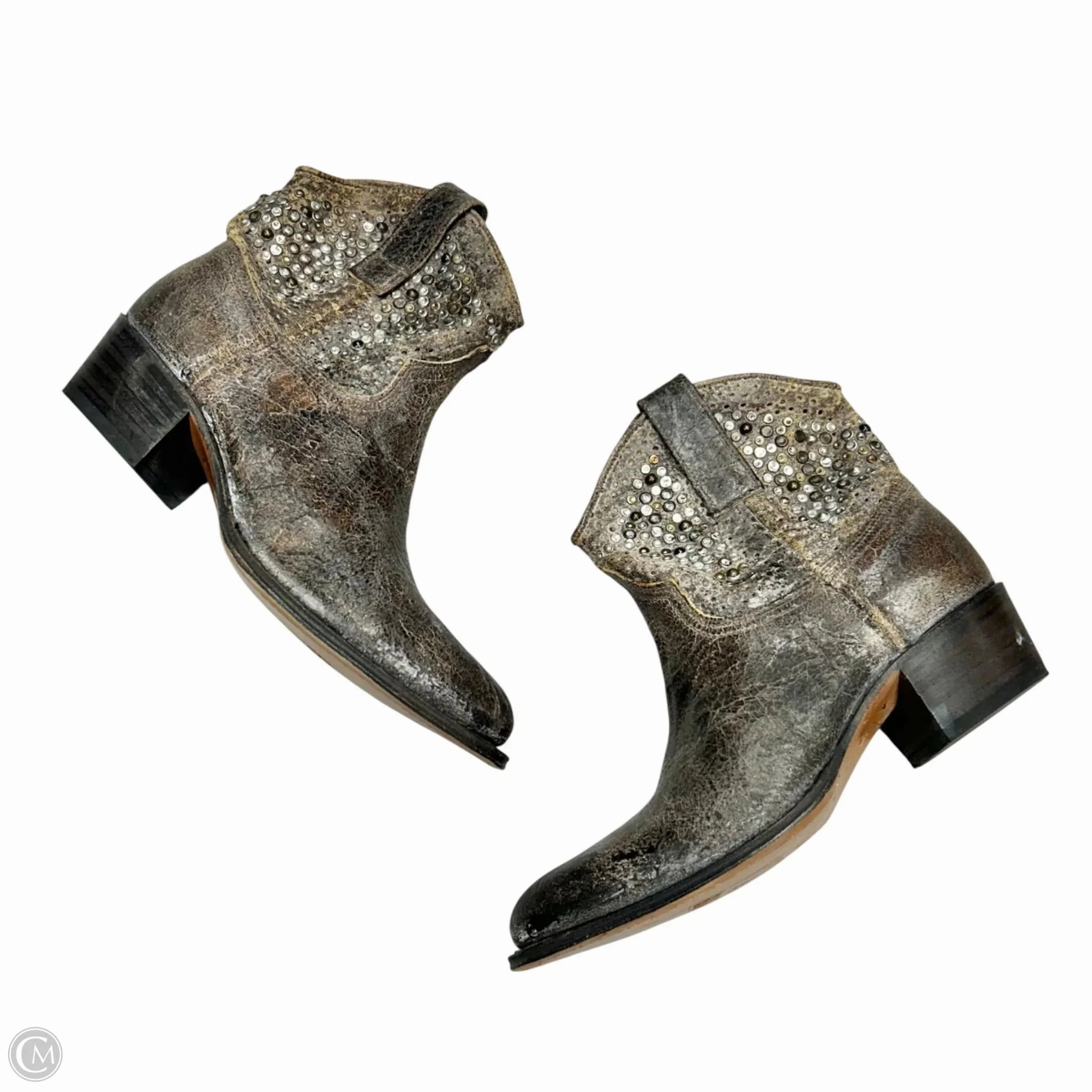 Ergonomic Travel Enthusiasts Comfortable Boots Designer By Frye In Brown, Size: 7.5