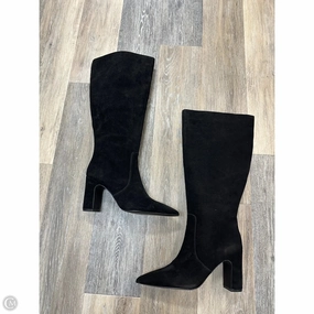 Boots Knee Heels By Steve Madden In Black, Size: 10 Impact absorption Comfortable Stride