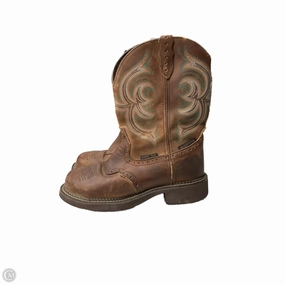 Stable Support Cold Climate Boots Western By Roper In Brown, Size: 7.5