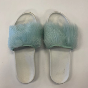 Sandals Designer By Ugg In Blue & White, Size: 8 Show Stage Arch Support Technology